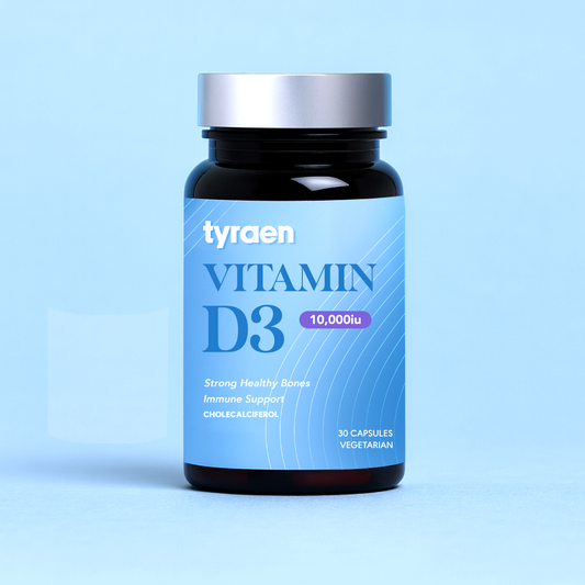 Tyraen Vitamin D3 10,000iu Vegicaps