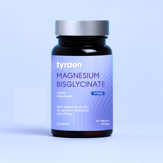 Tyraen Magnesium Bisglycinate 375mg Tablets