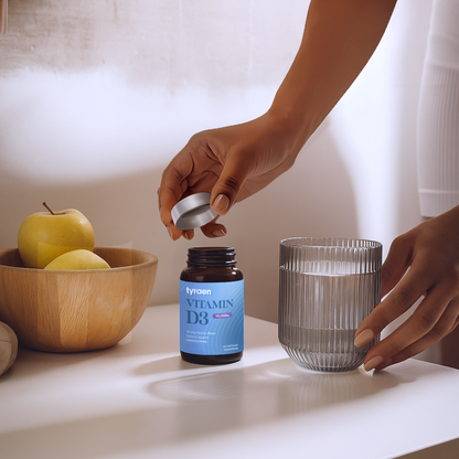 Tyraen Vitamin D3 10,000iu Vegicaps