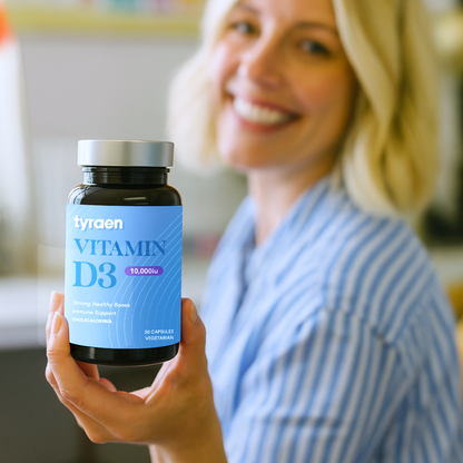 Tyraen Vitamin D3 10,000iu Vegicaps
